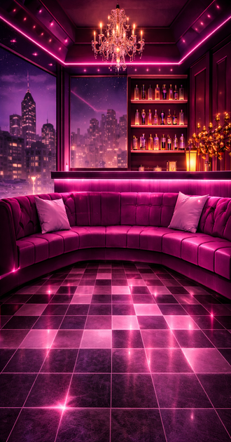 Pink night club