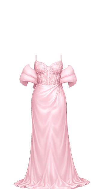 Baby Pink Satin Dream (Long)