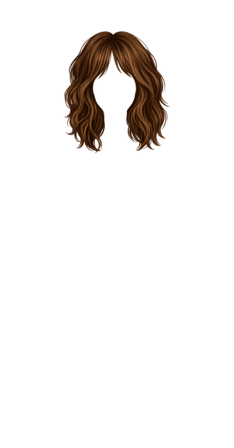 Medium Brown Waves