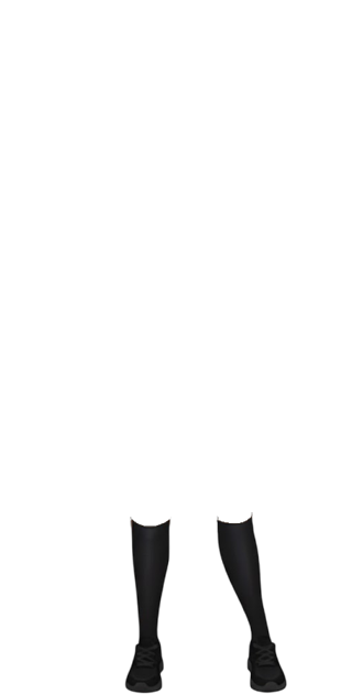 Black Sneakers w Stockings