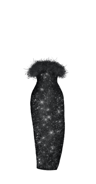 Black sparkle