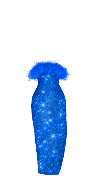 Blue sparkle