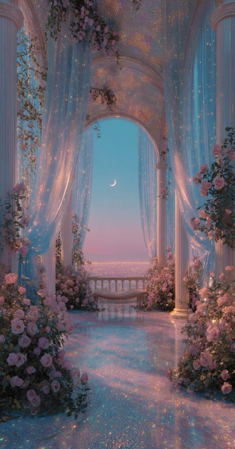 Magical Morning Background