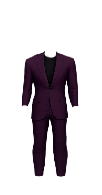 Purple Stud Suit