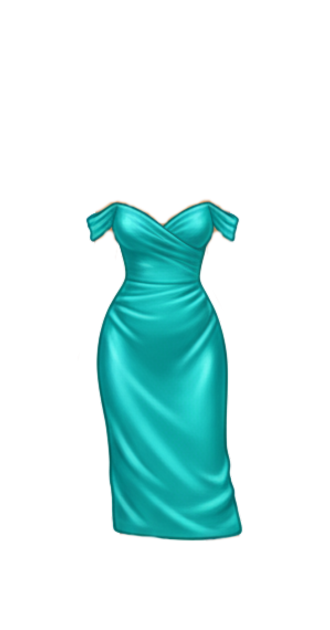 Draped Off-Shoulder Dress