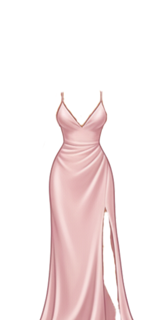 Draped Slit Dress