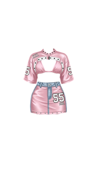 Urban Barbiecore Look