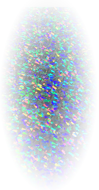 Holographic Confetti Aura Background