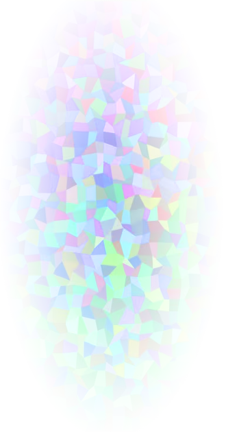 Holographic Mosiac Aura Background