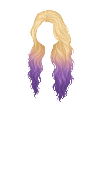 Purple Dip Dye Jenna