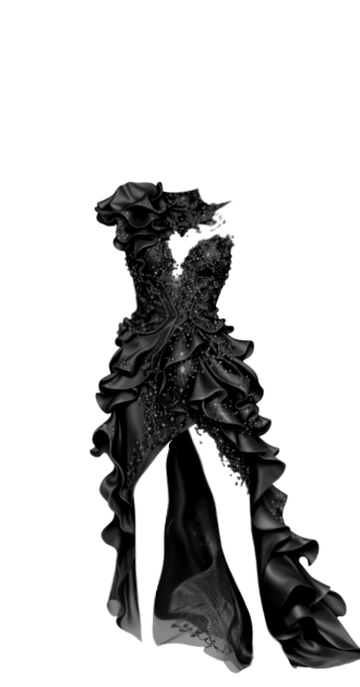 Zinthia Grande Black Gown