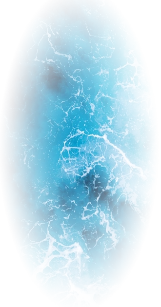 Ocean Waves Aura Background