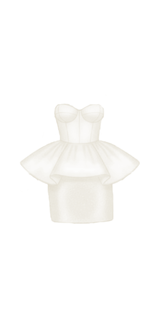 White Elegant L