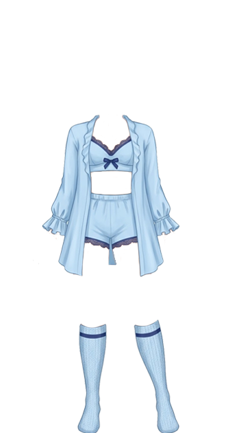 In Bed All Day - Blue