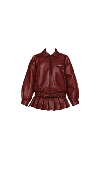 WineLeatherOutfit