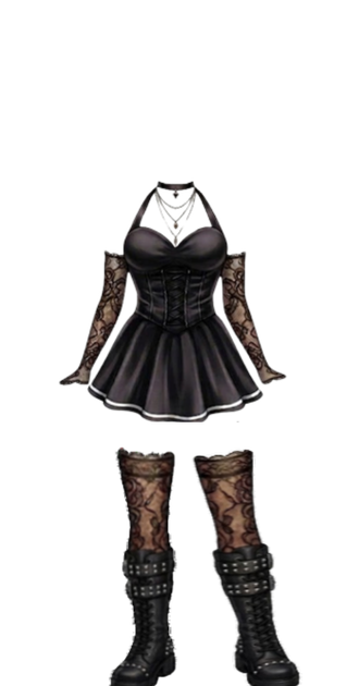 Misa Amane: Gothic Outfit