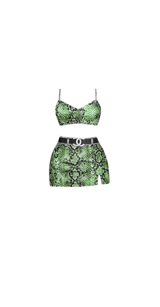 Chrys Green Snake Set