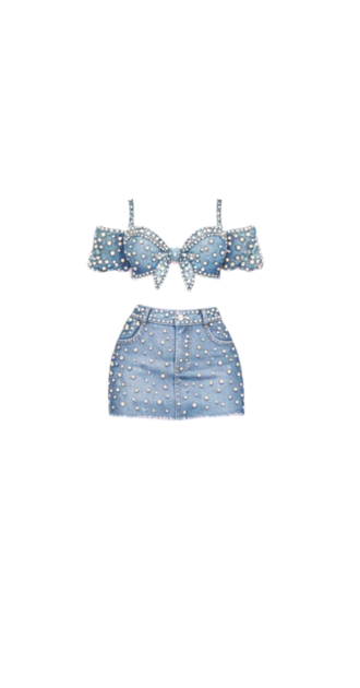 Livie Blue Jean Set