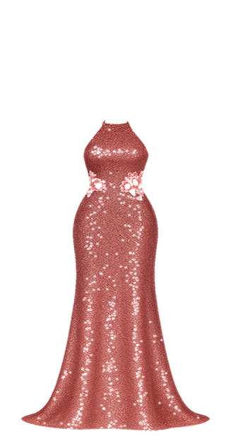 pink dress