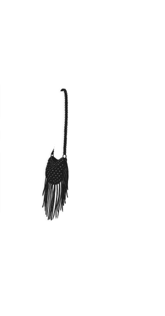 Fringe Boho Bag (Black)