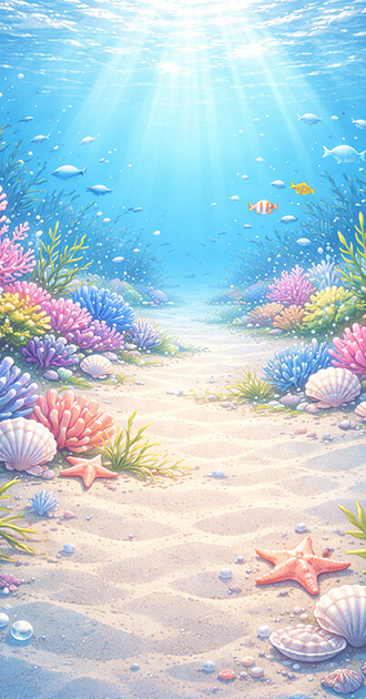Ocean Tide Background