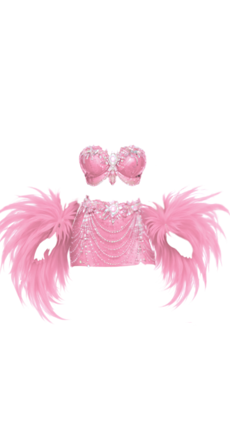 Hersa Baby Pink Costume