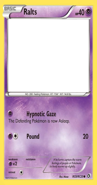 Ralts Card FG