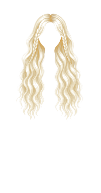 Maya Platinum Hair