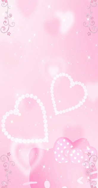 Pink Cutesy Hello Kitty BG