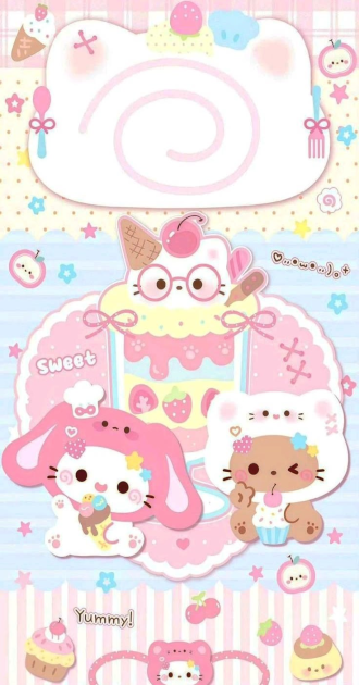 Kawaii & Delicious BG