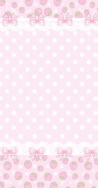 Strawberry Ribbon BG