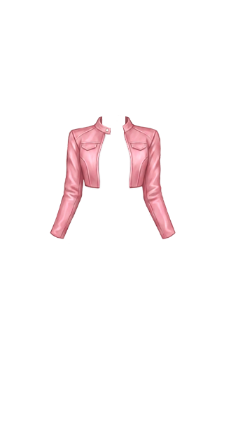 Pink Cropped Jacket