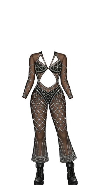 Glitter Gala Catsuit