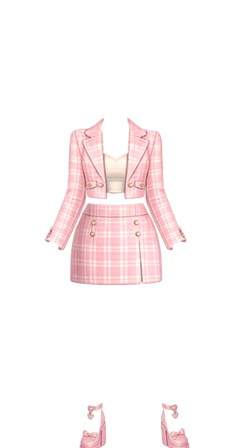 Blush Preppy Set