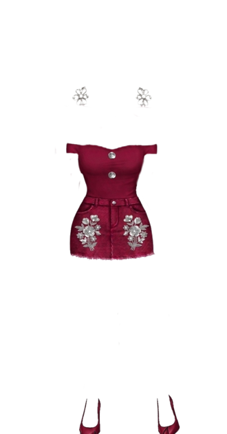 Red Floral Vibes