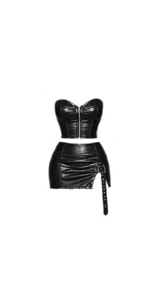 Black Leather Chic