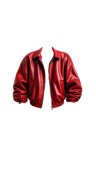 Mateo Red Oversized Jacket