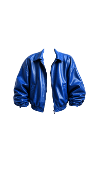 Mateo Blue Oversized Jacket