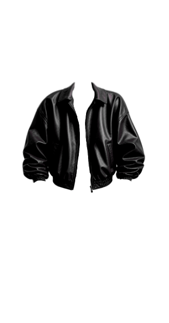 Mateo Black Oversized Jacket