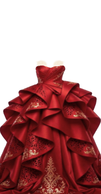 Glistening Rose Gown