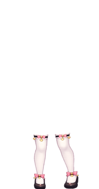 Maid Shoes Black&Pink