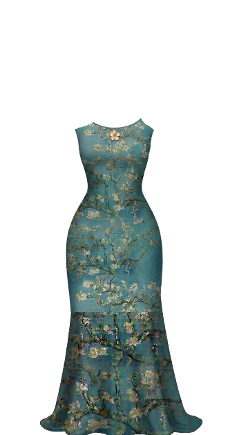 Almond Blossom- Van Gogh Inspired-