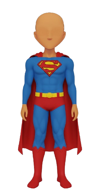 (MALE) Superman Outfit