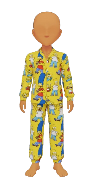 (MALE) Simpsons Outfit