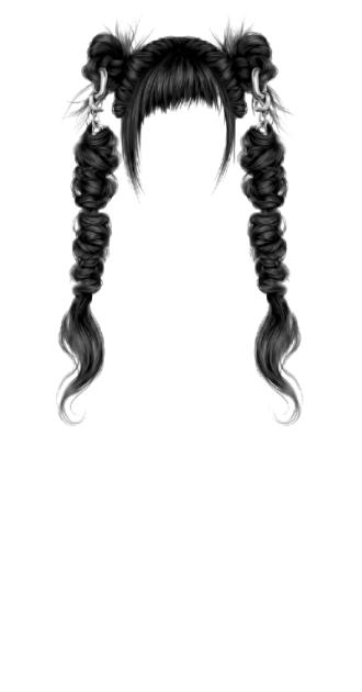 Chained Up Black Pigtails