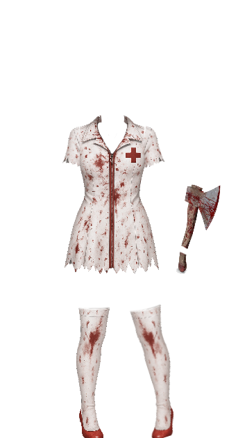 Bloody Nurse Costume