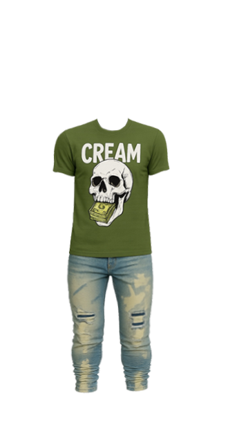 Cream Skull