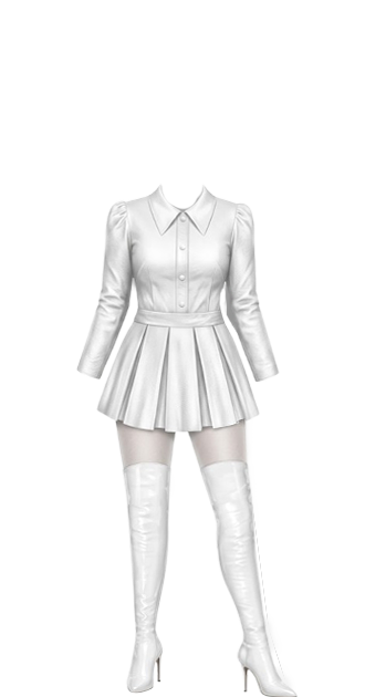 White Dior Uniform By Nena