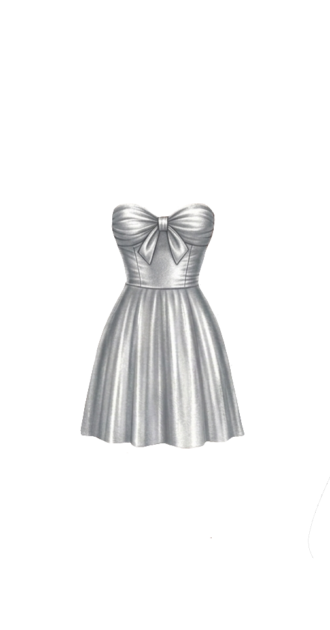Silver dress