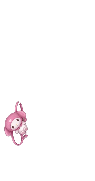 My Melody bag (anti skin)